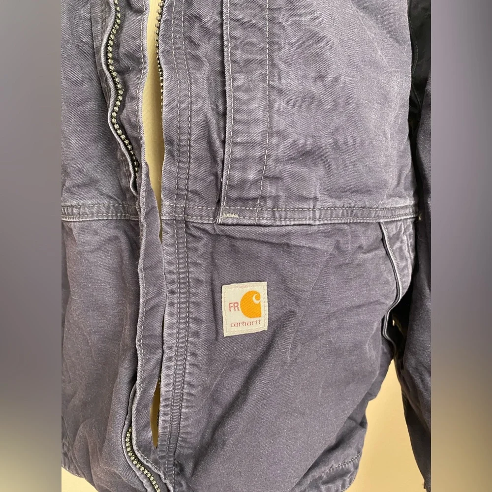 Carhartt FR Full Swing Blue Armstrong Active Jacket, Size Large